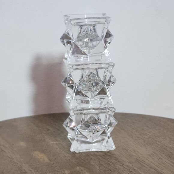 Crystal Star Candle Holders Set of 6 Stackable Candle Holders for Taper Candles - Picture 8 of 8